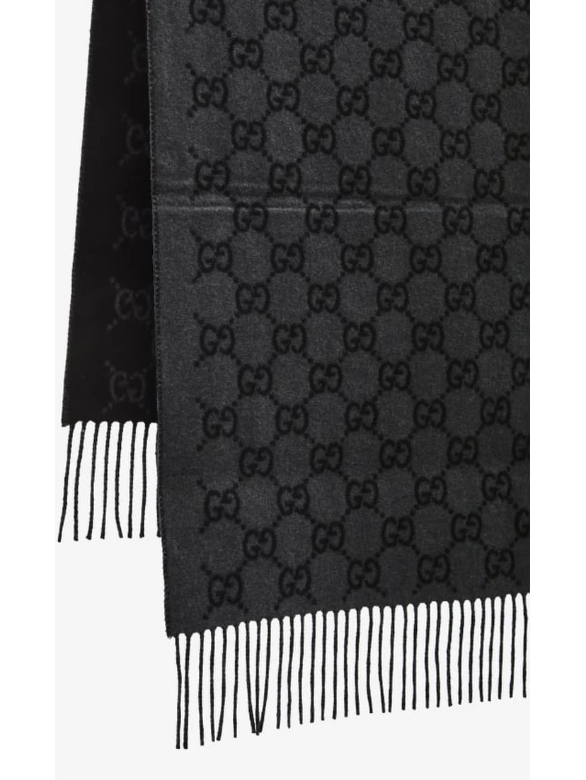 GG scarf in cashmere