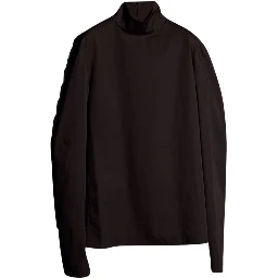 Cotton turtleneck shirt