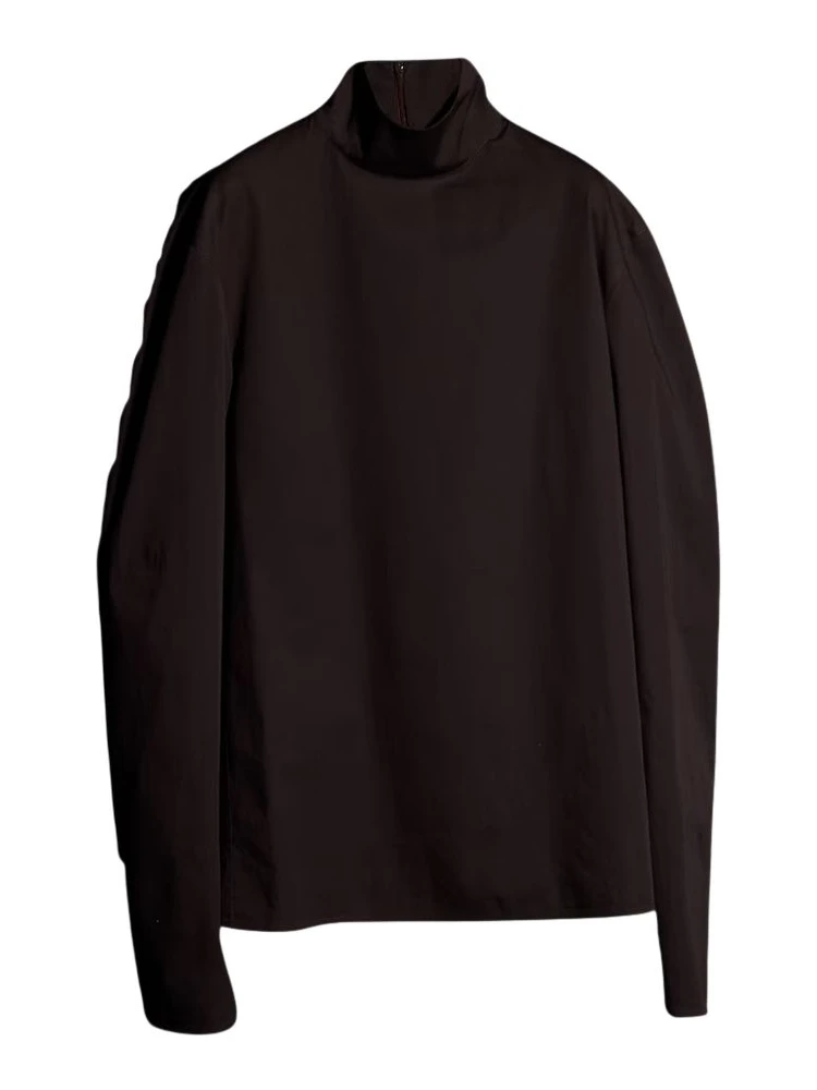 Cotton turtleneck shirt