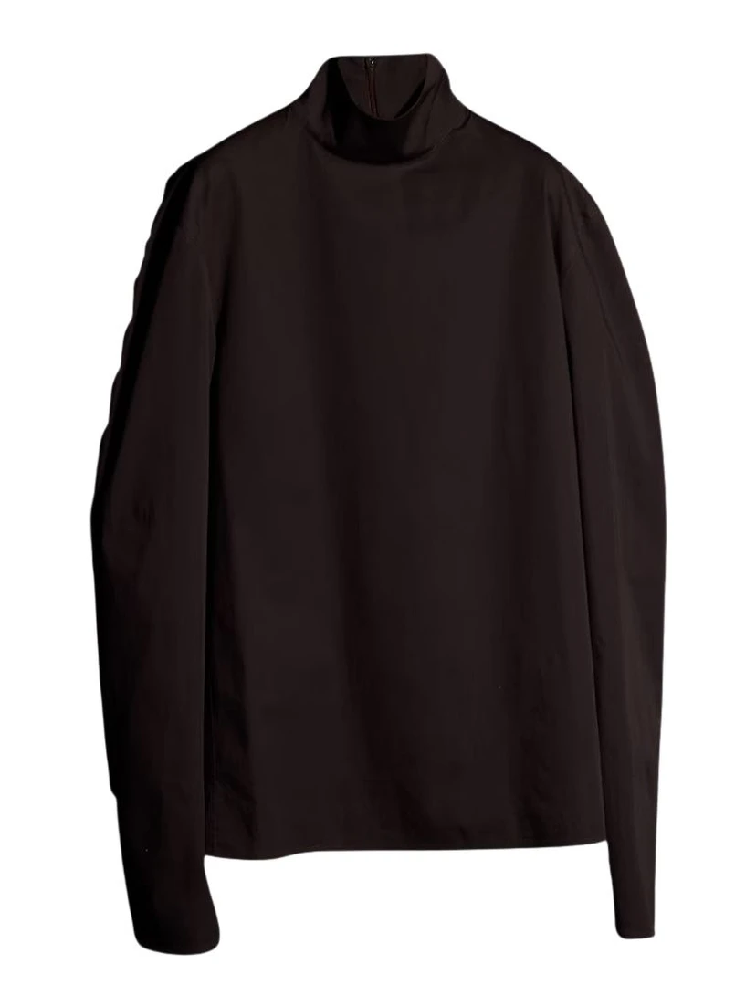 Cotton turtleneck shirt