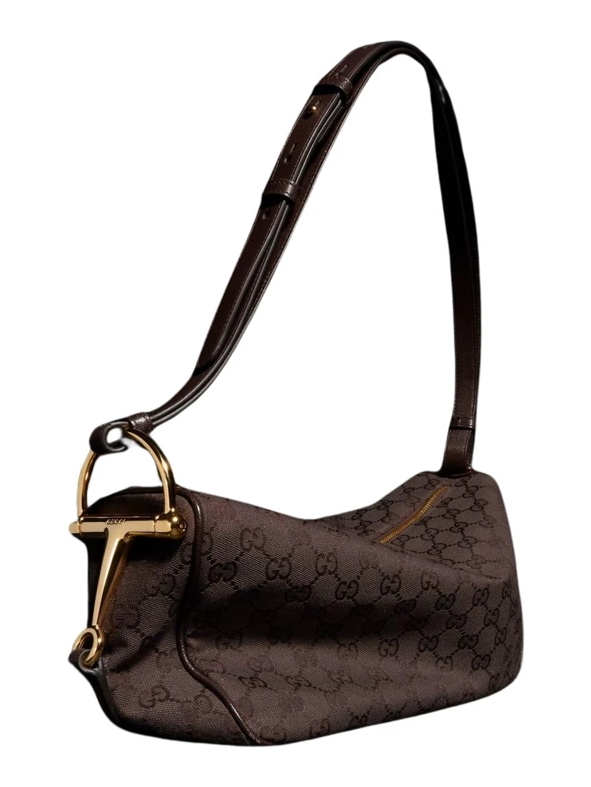 "Half Horsebit" medium shoulder bag