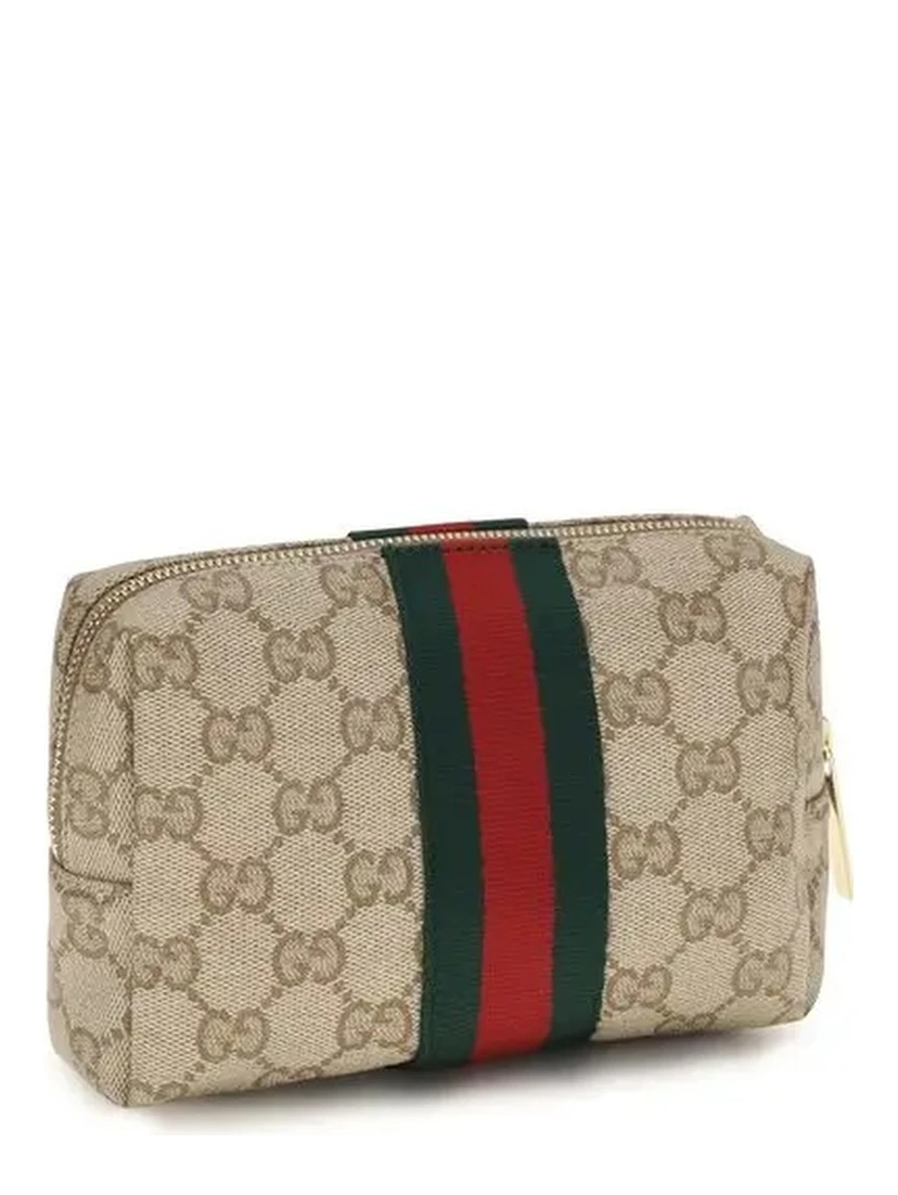 Mini beauty case GG with Web detail