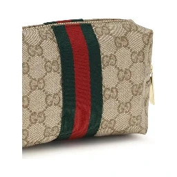 Mini beauty case GG with Web detail