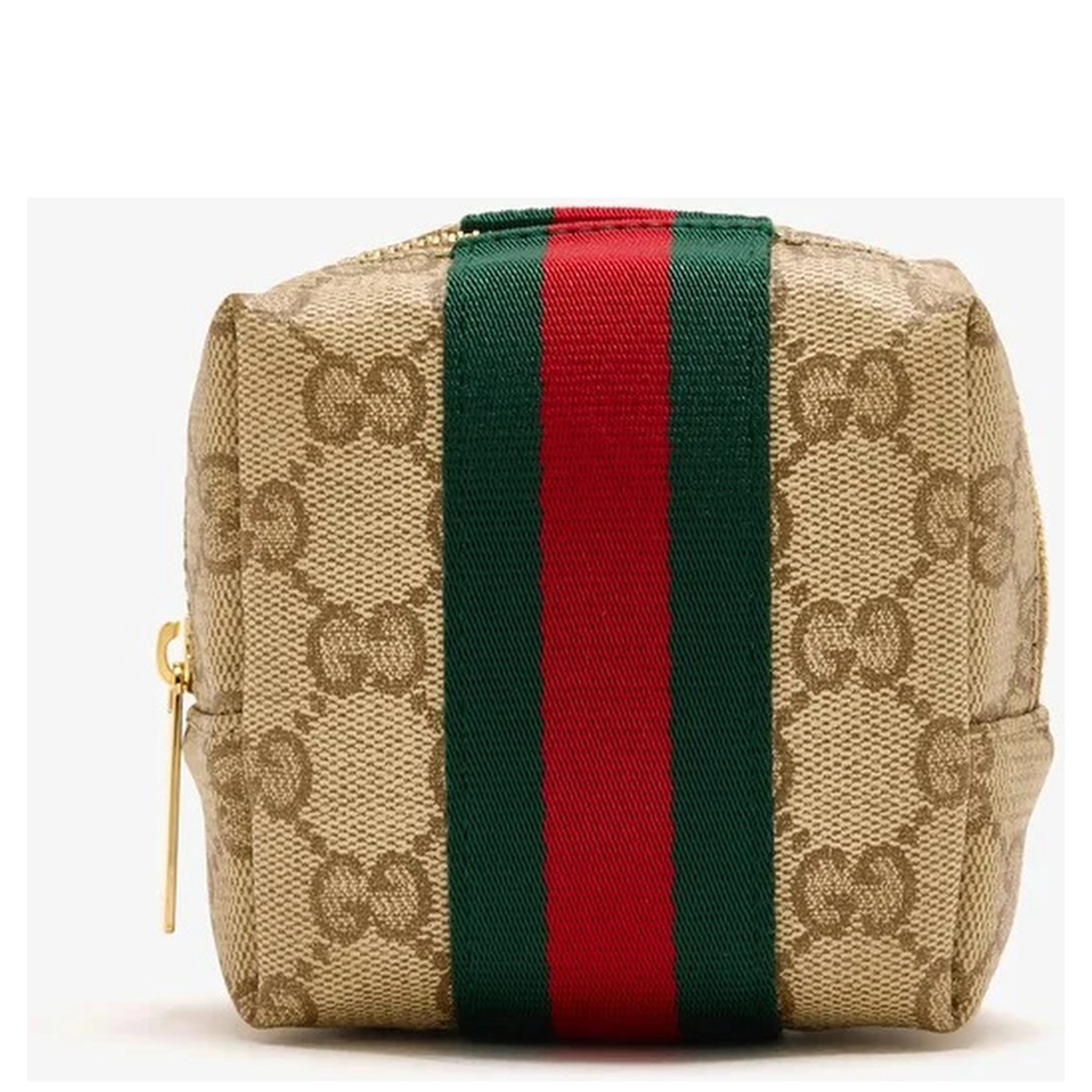Mini GG cosmetic case with Web detail