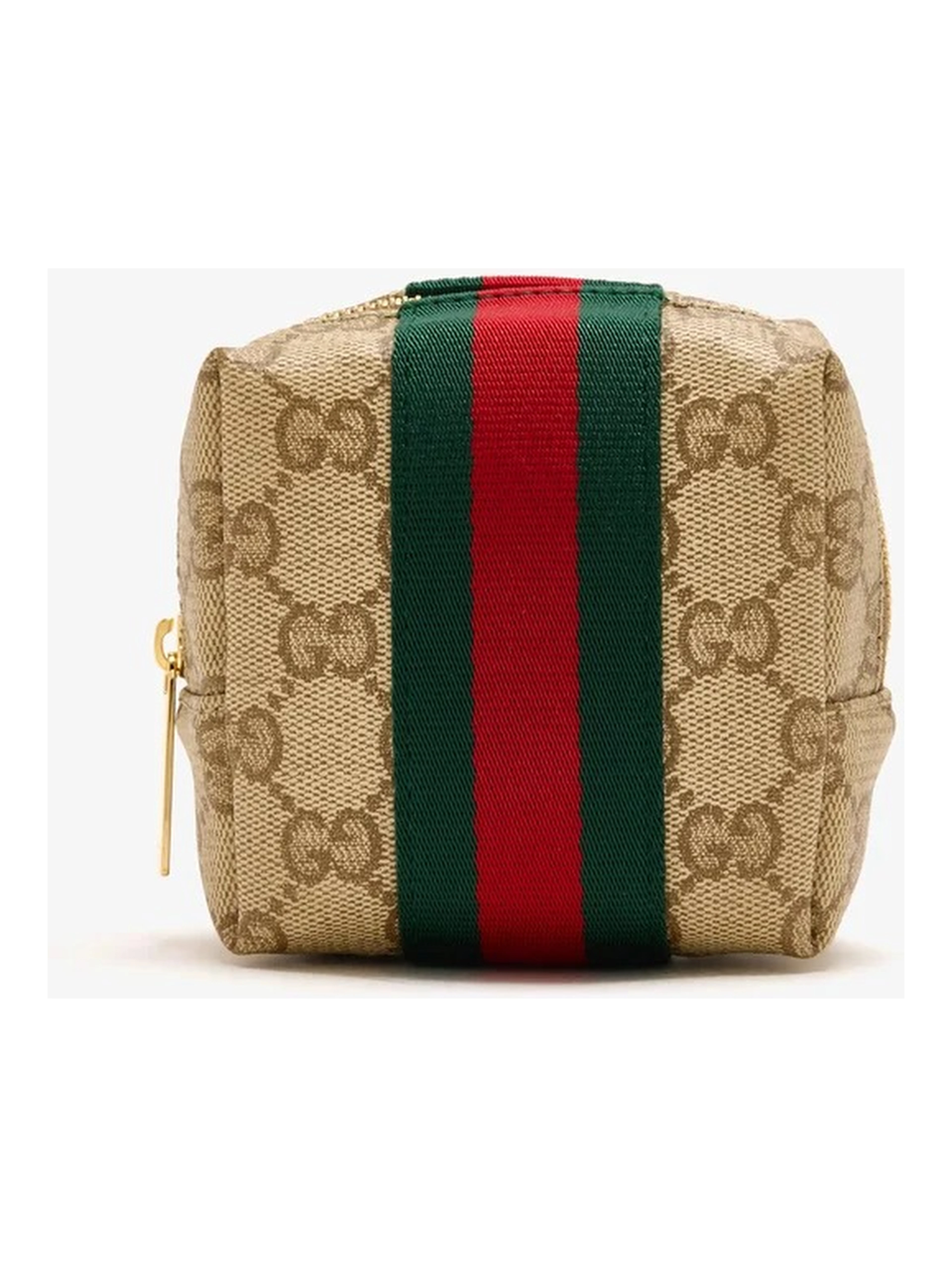 Mini GG cosmetic case with Web detail
