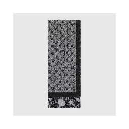 GG scarf in wool