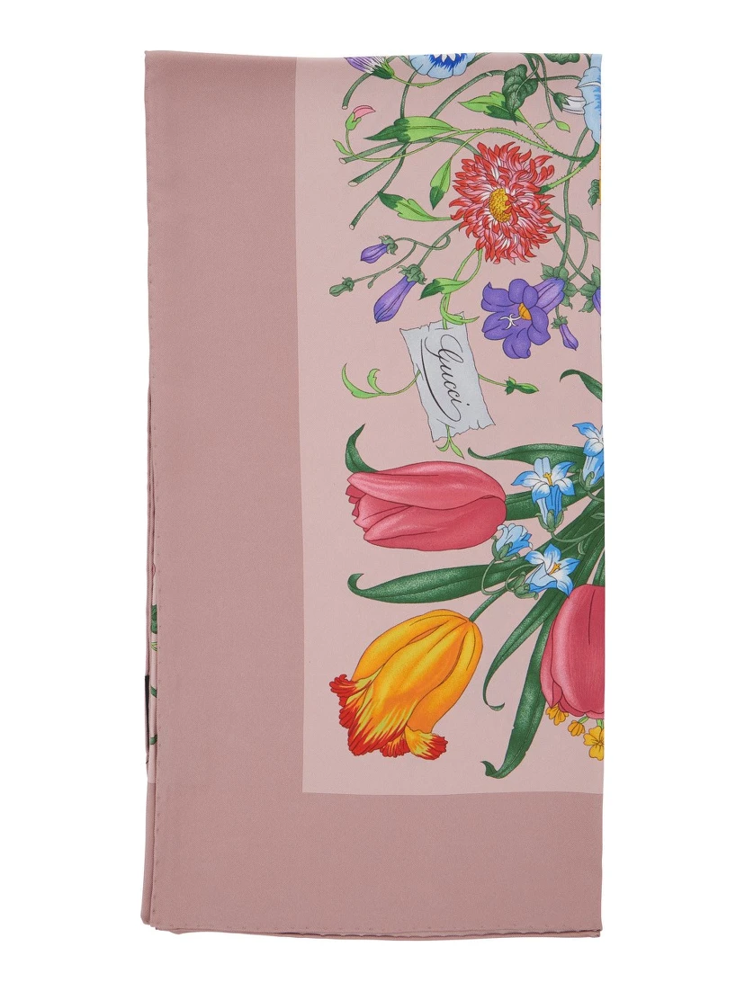 Silk twill carrè