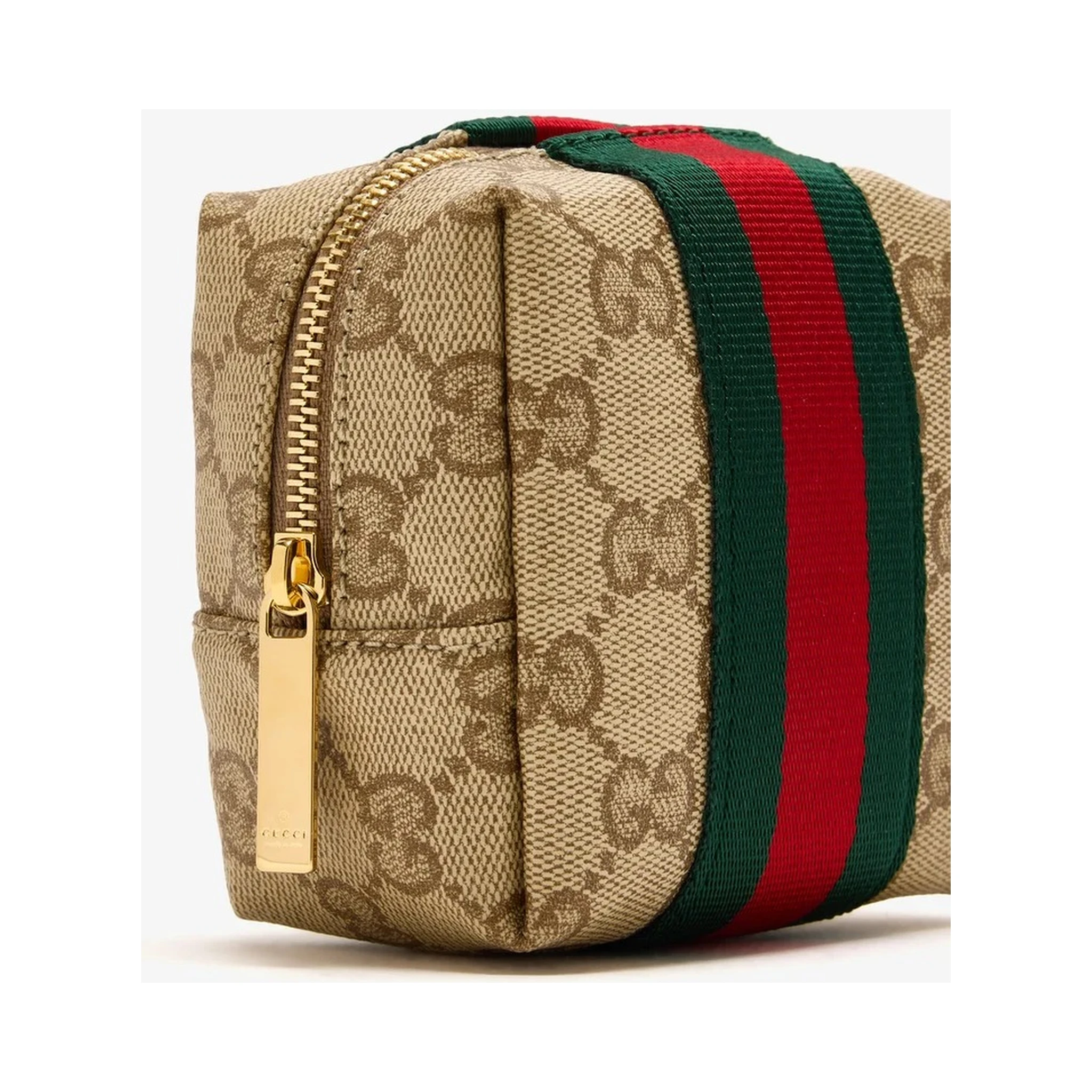 Mini GG cosmetic case with Web detail