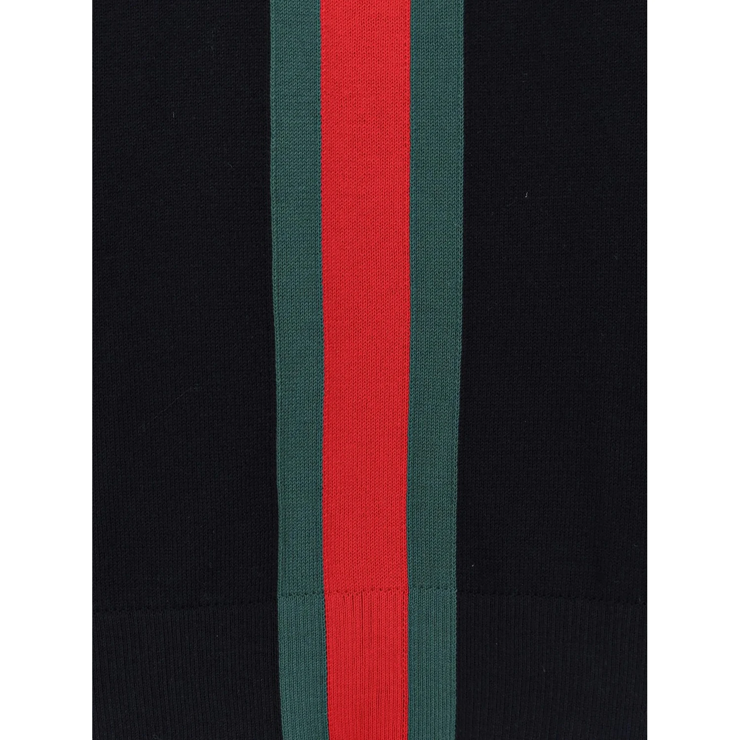 Crewneck knitwear with Web details
