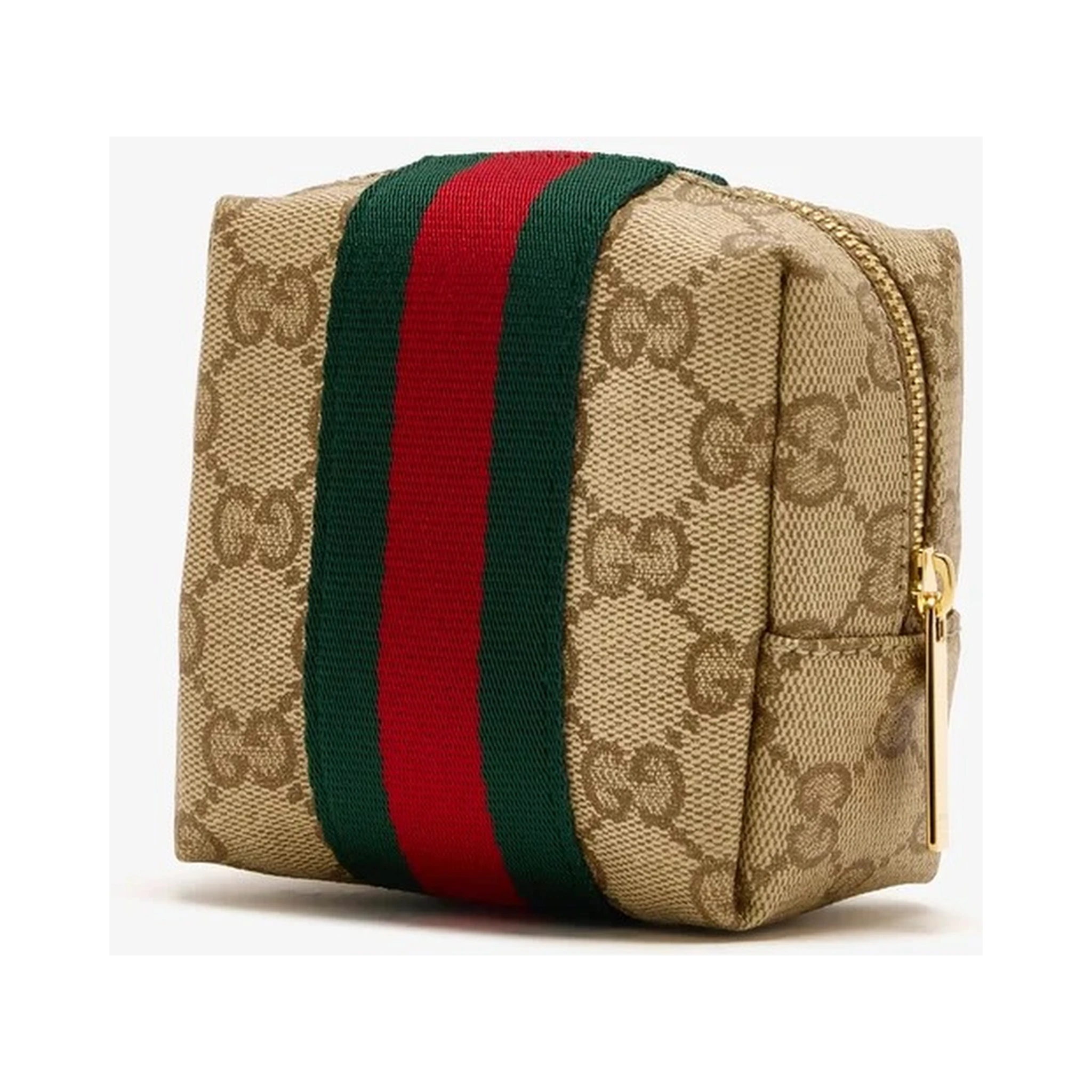Mini GG cosmetic case with Web detail