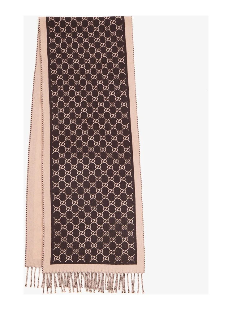 GG wool scarf