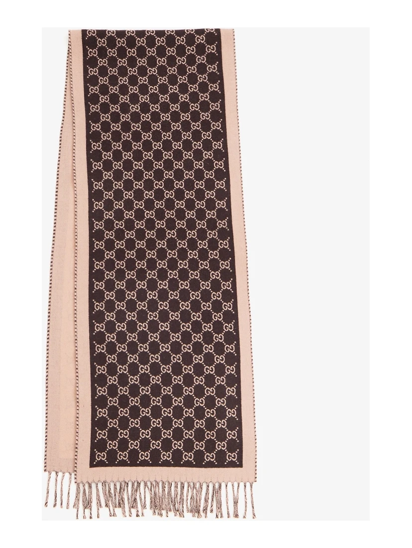 GG wool scarf