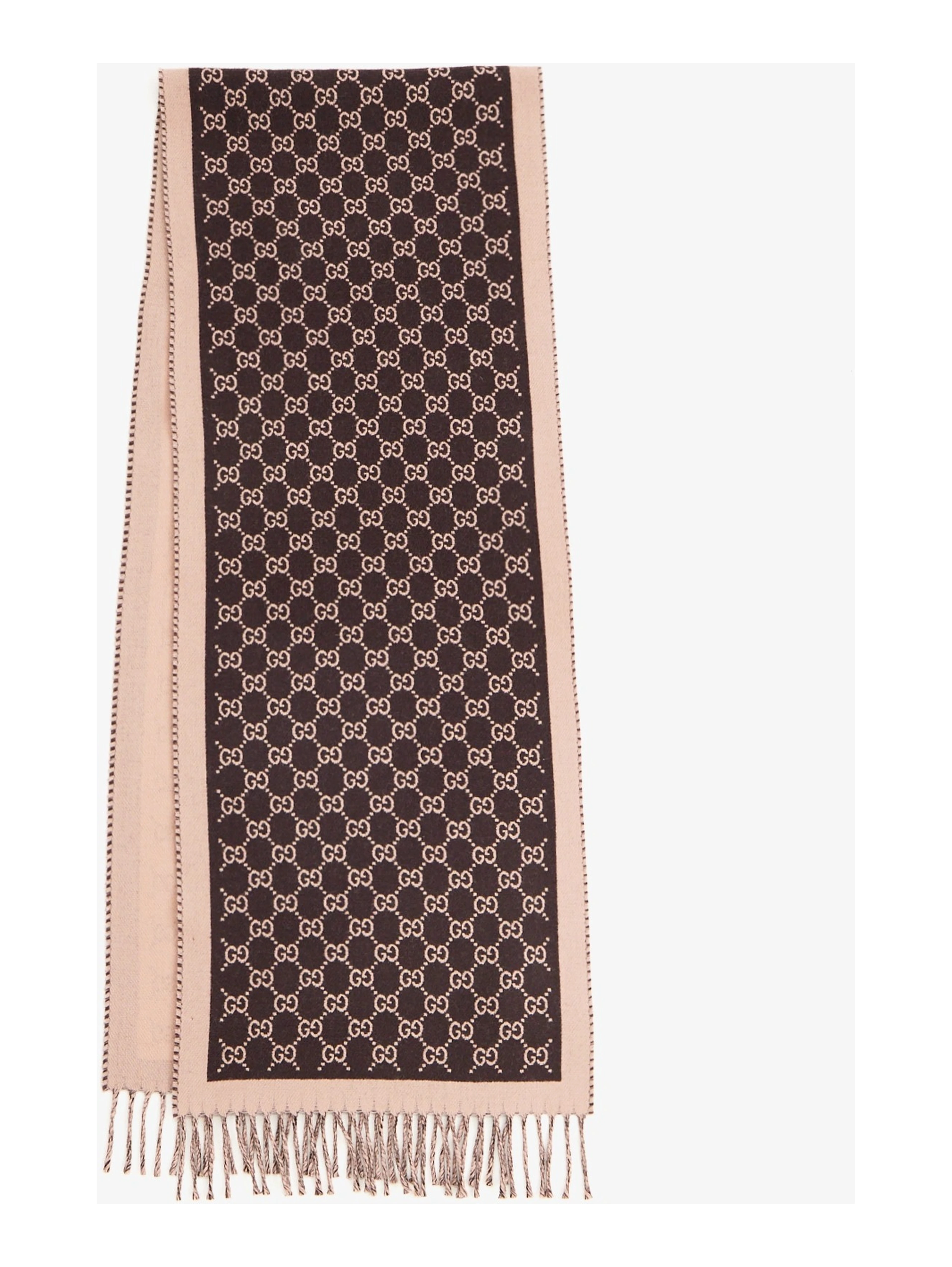 GG wool scarf