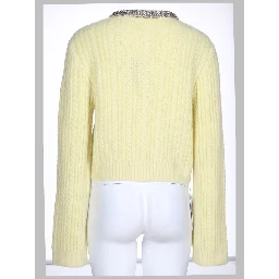 CARDIGAN CON PERLE E STRASS
