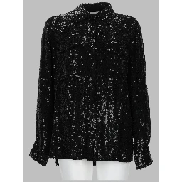 CAMICIA "GADGET" CON PAILLETTES