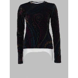 TOP CON STAMPA PAISLEY