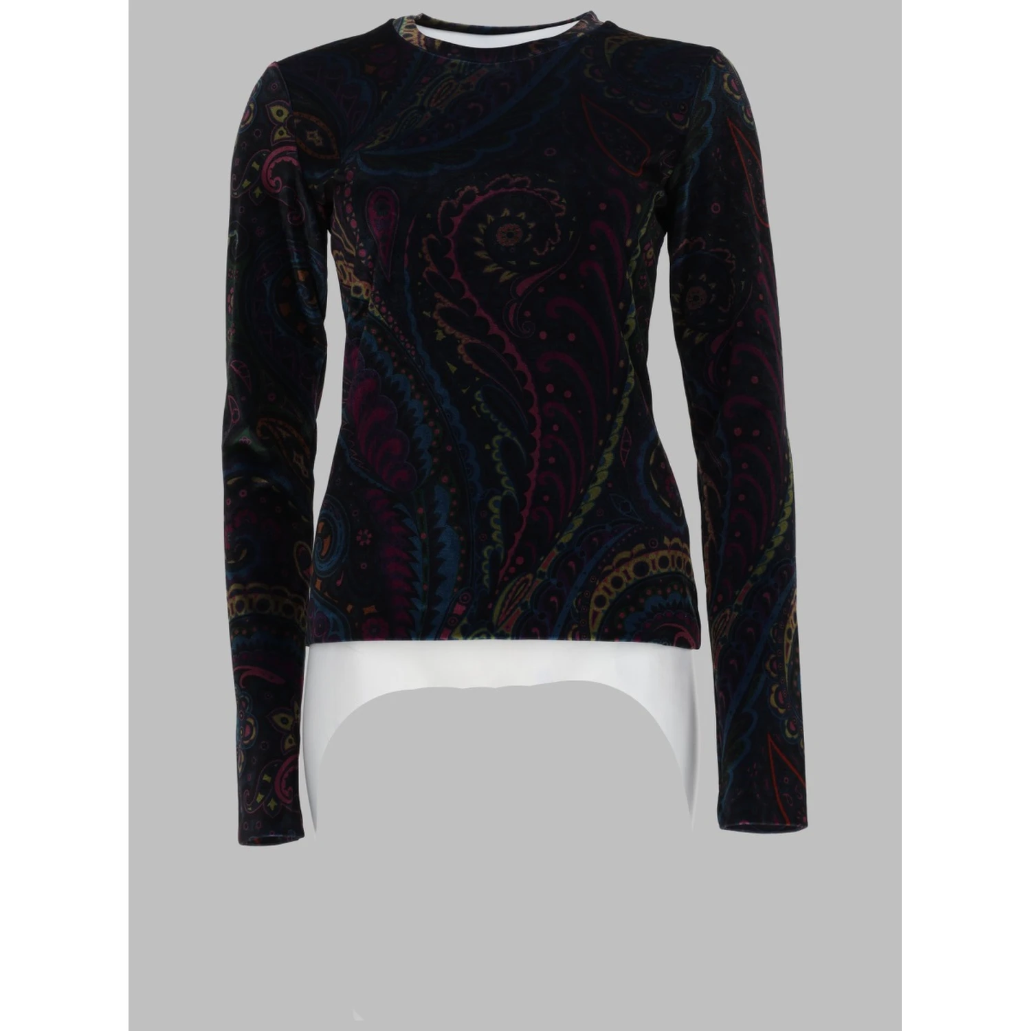 TOP CON STAMPA PAISLEY