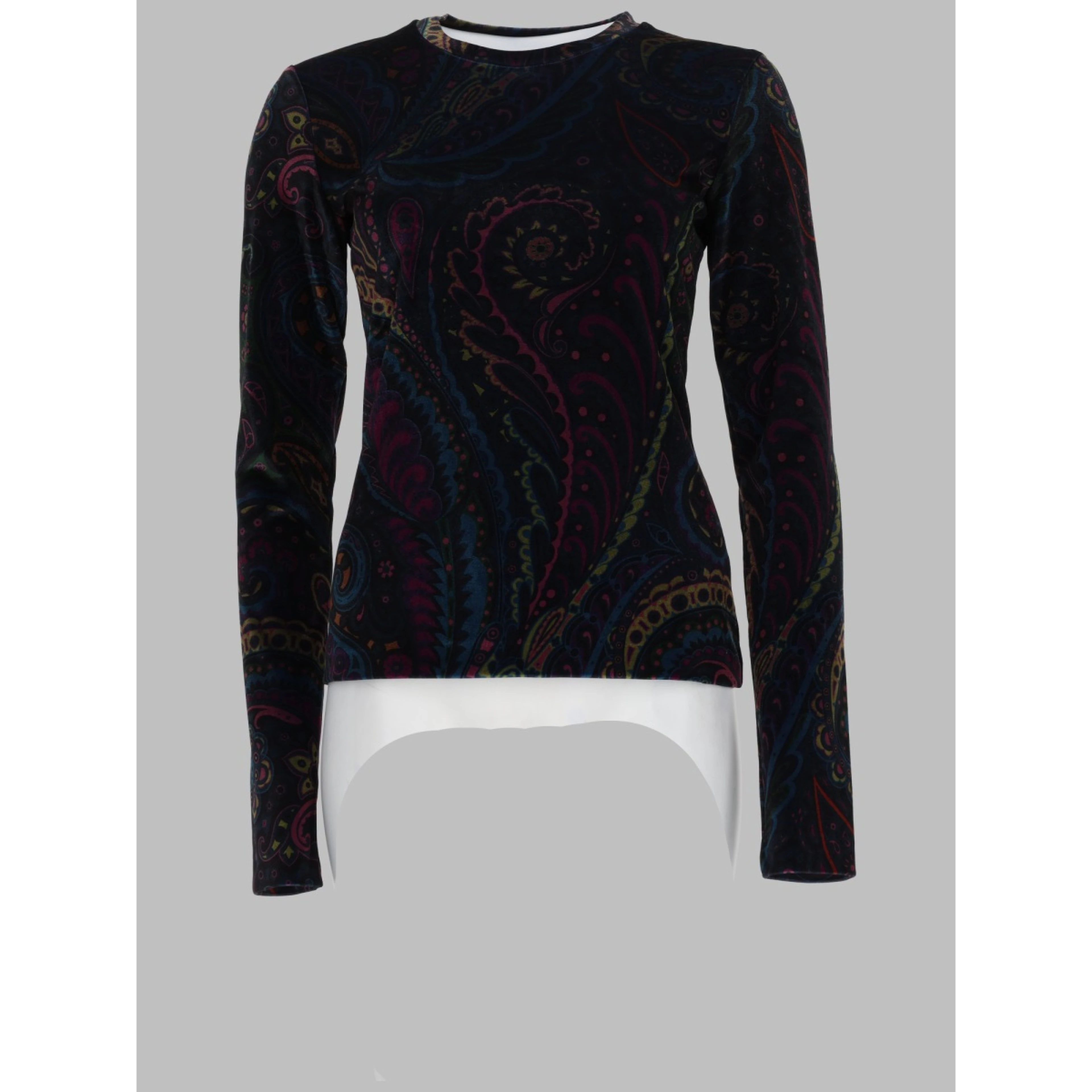 TOP CON STAMPA PAISLEY
