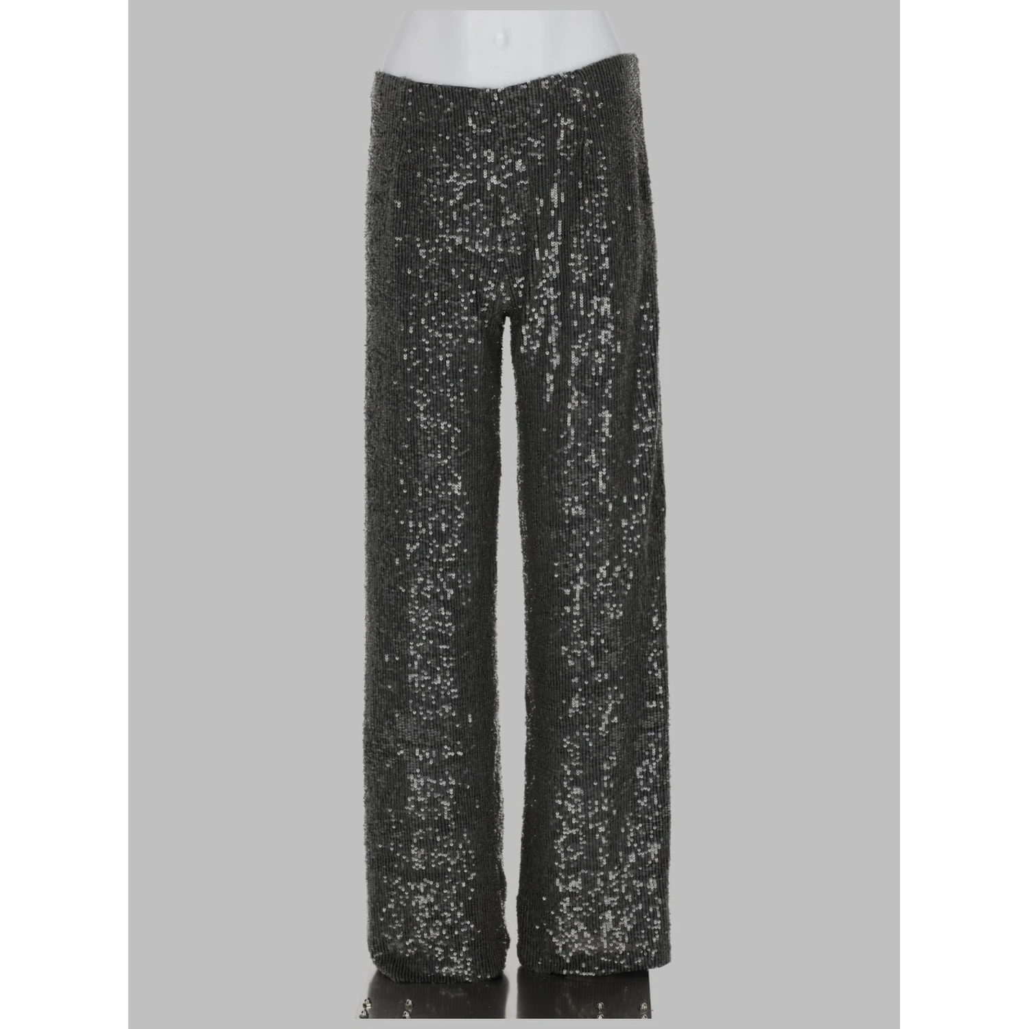 PANTALONE DRITTO CON PAILLETTES