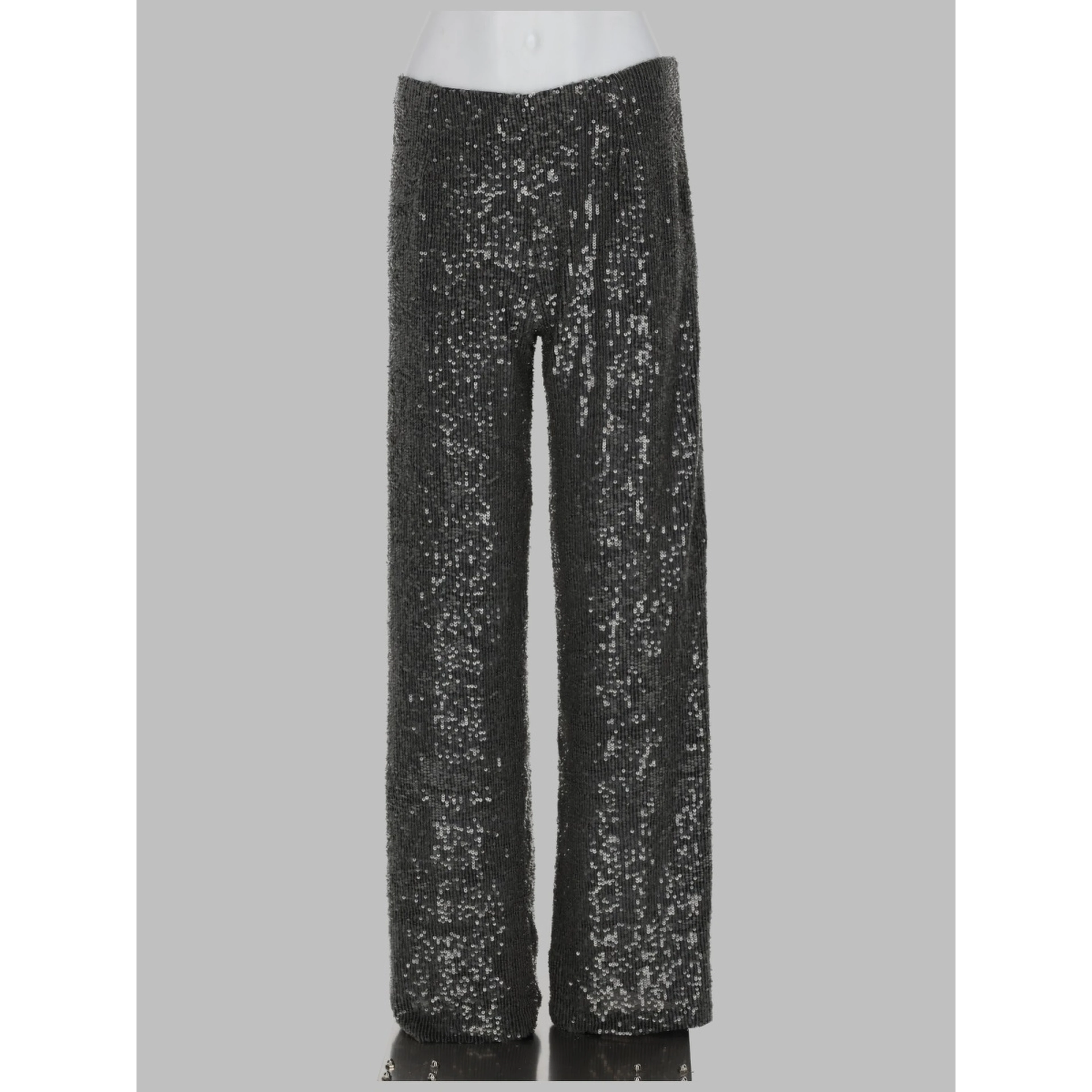 PANTALONE DRITTO CON PAILLETTES