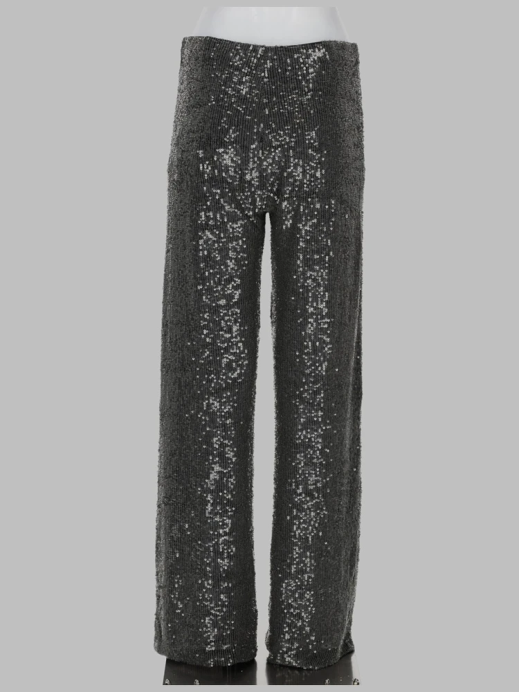PANTALONE DRITTO CON PAILLETTES alternative