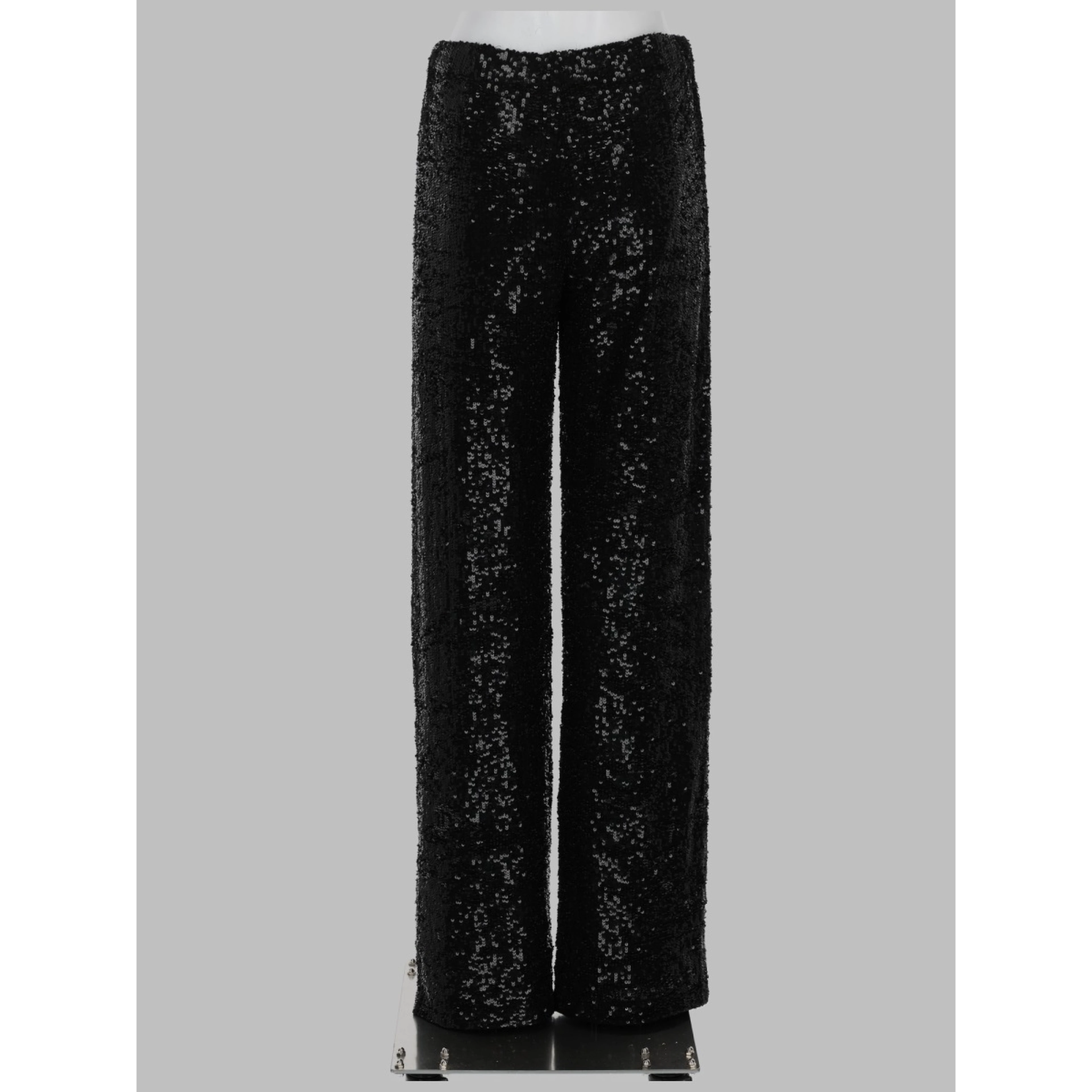 PANTALONE DRITTO CON PAILLETTES