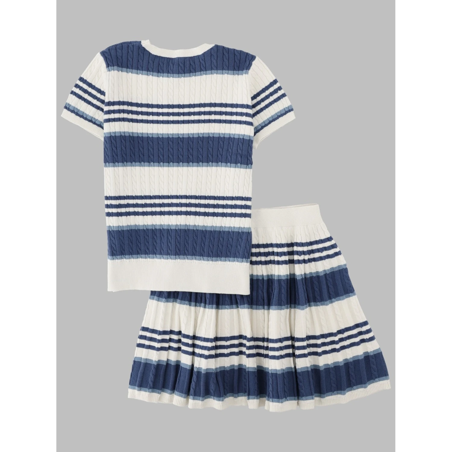 sweater-skirt set-outfit set