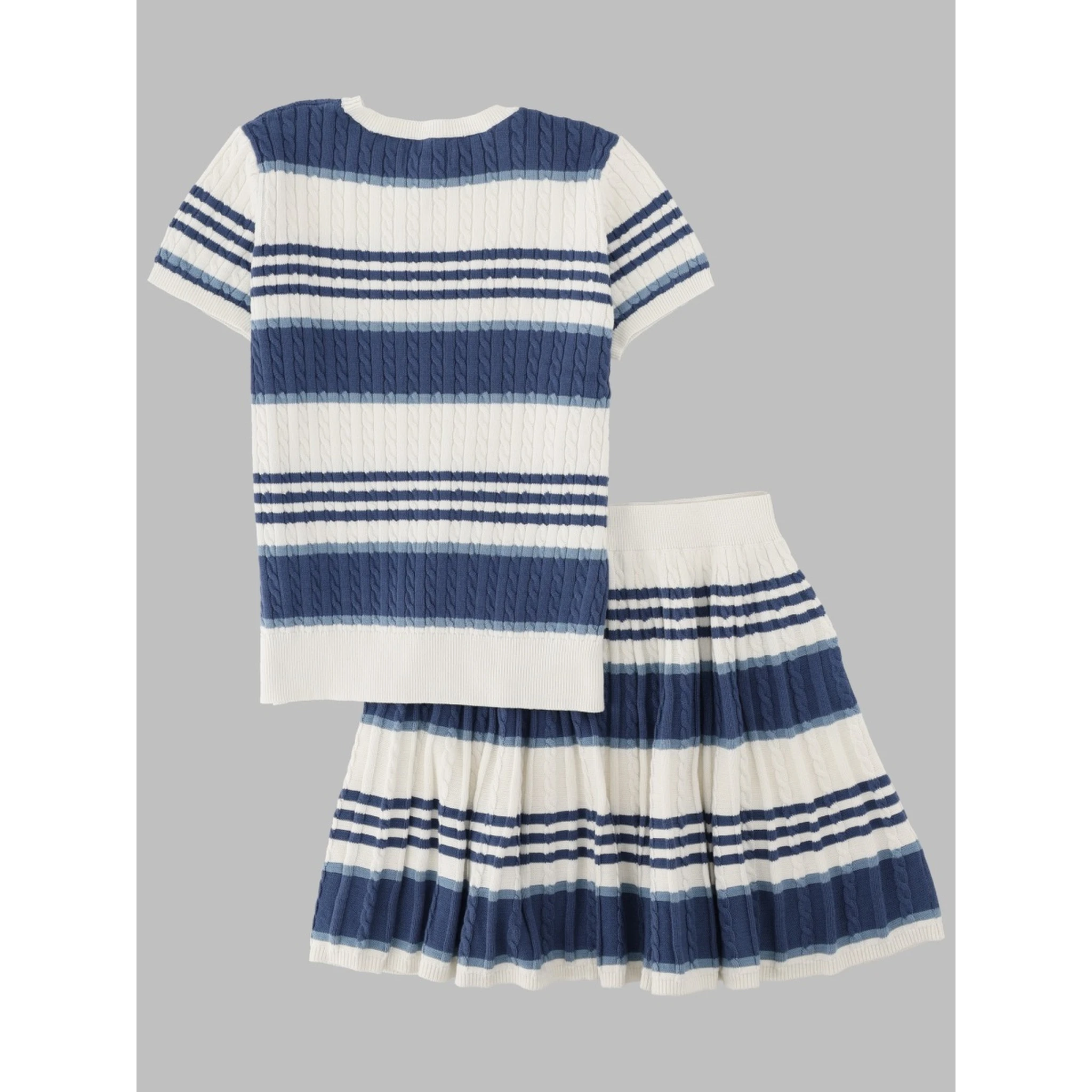 sweater-skirt set-outfit set