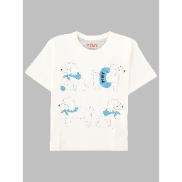 T-SHIRT "POODLE GRAFIC"