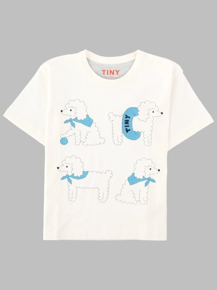 T-SHIRT "POODLE GRAFIC"