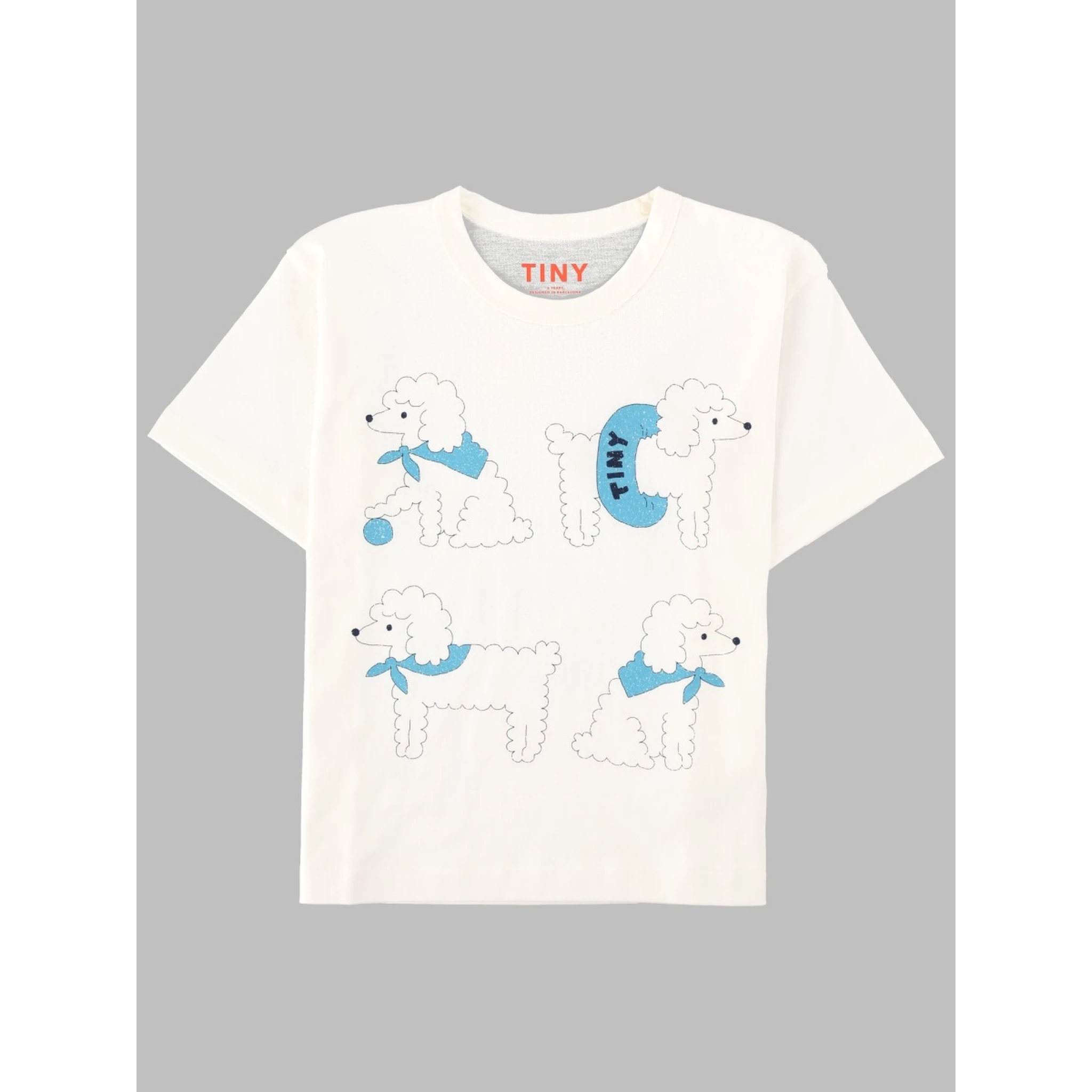 T-SHIRT "POODLE GRAFIC"