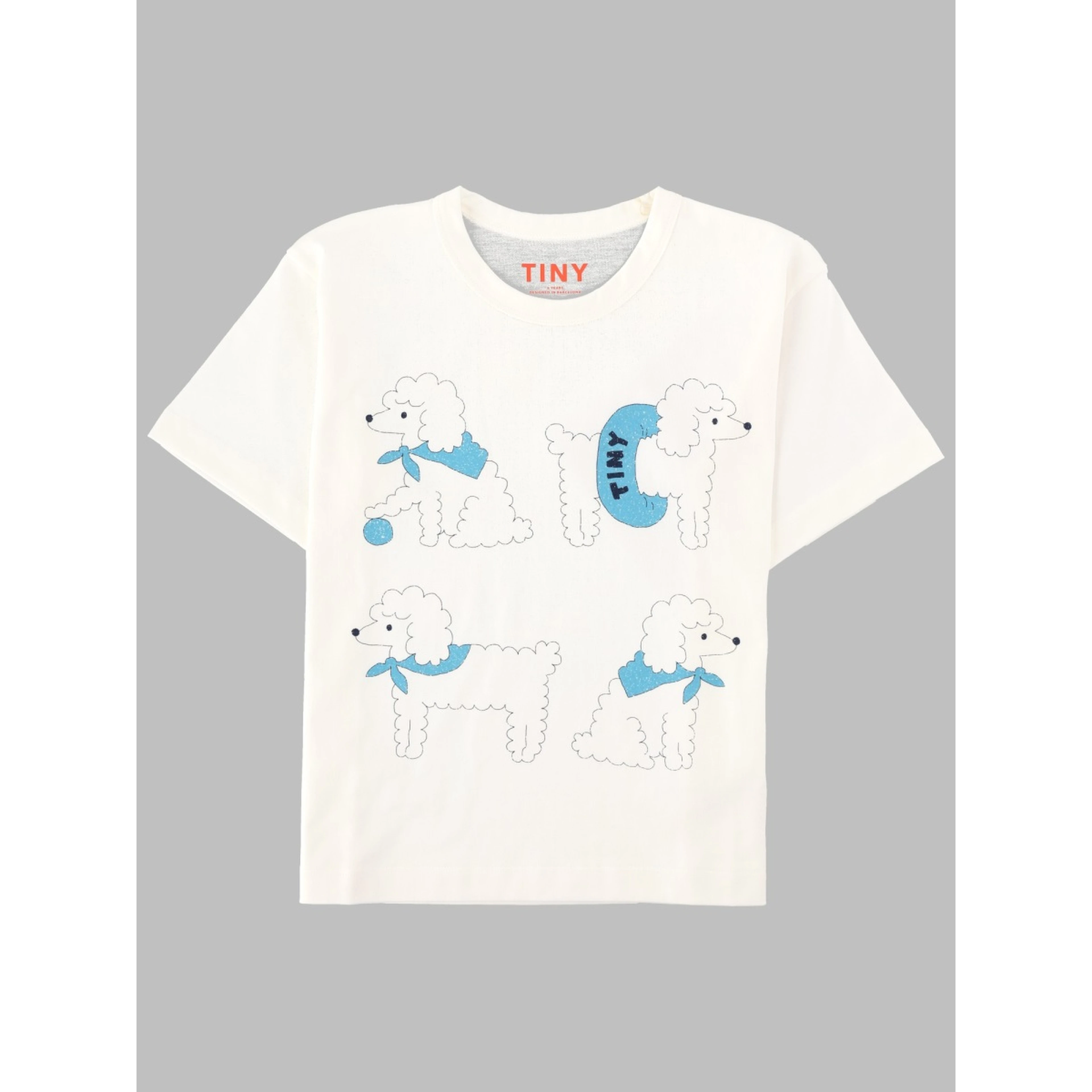T-SHIRT "POODLE GRAFIC"