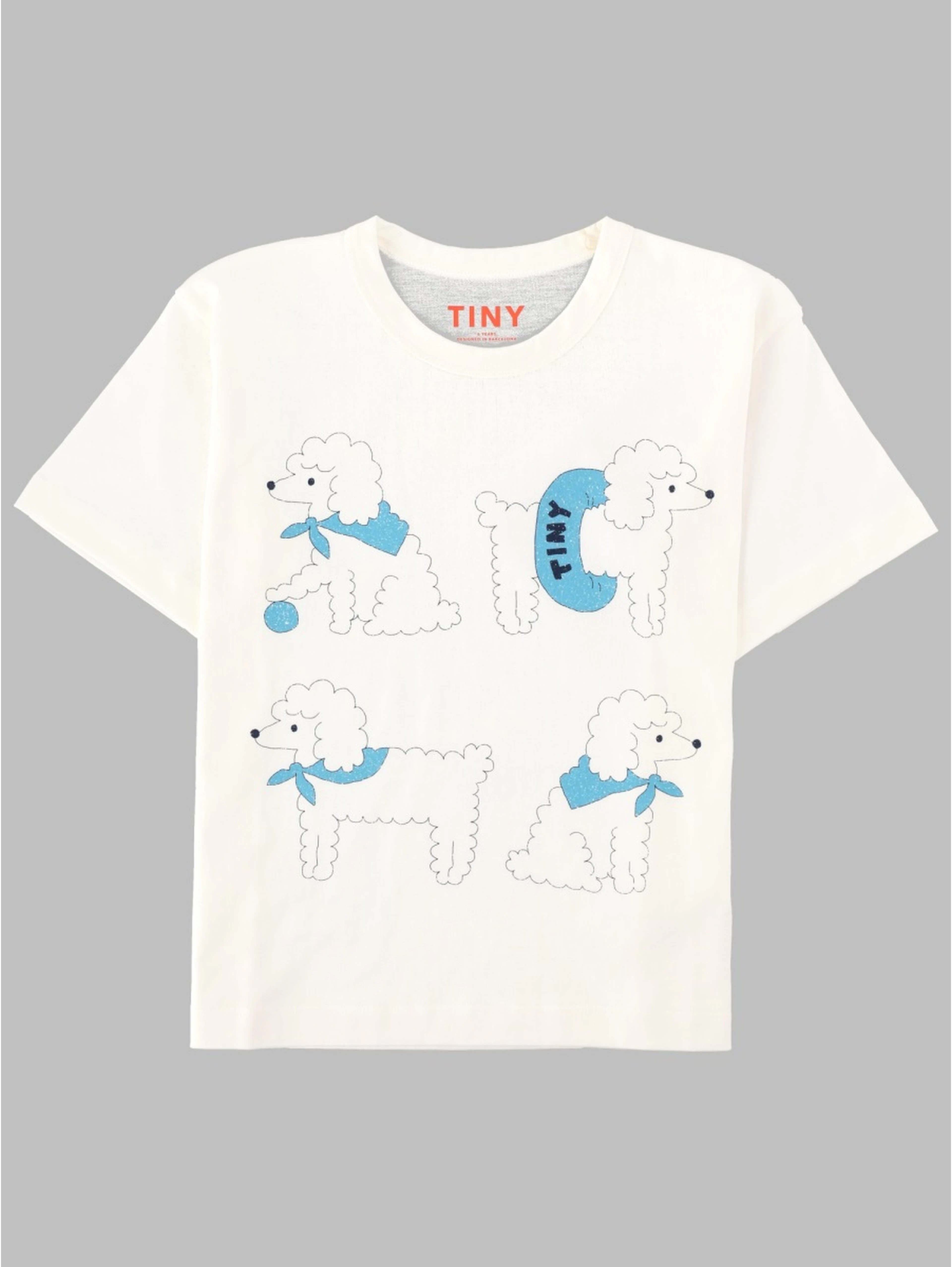 T-SHIRT "POODLE GRAFIC"