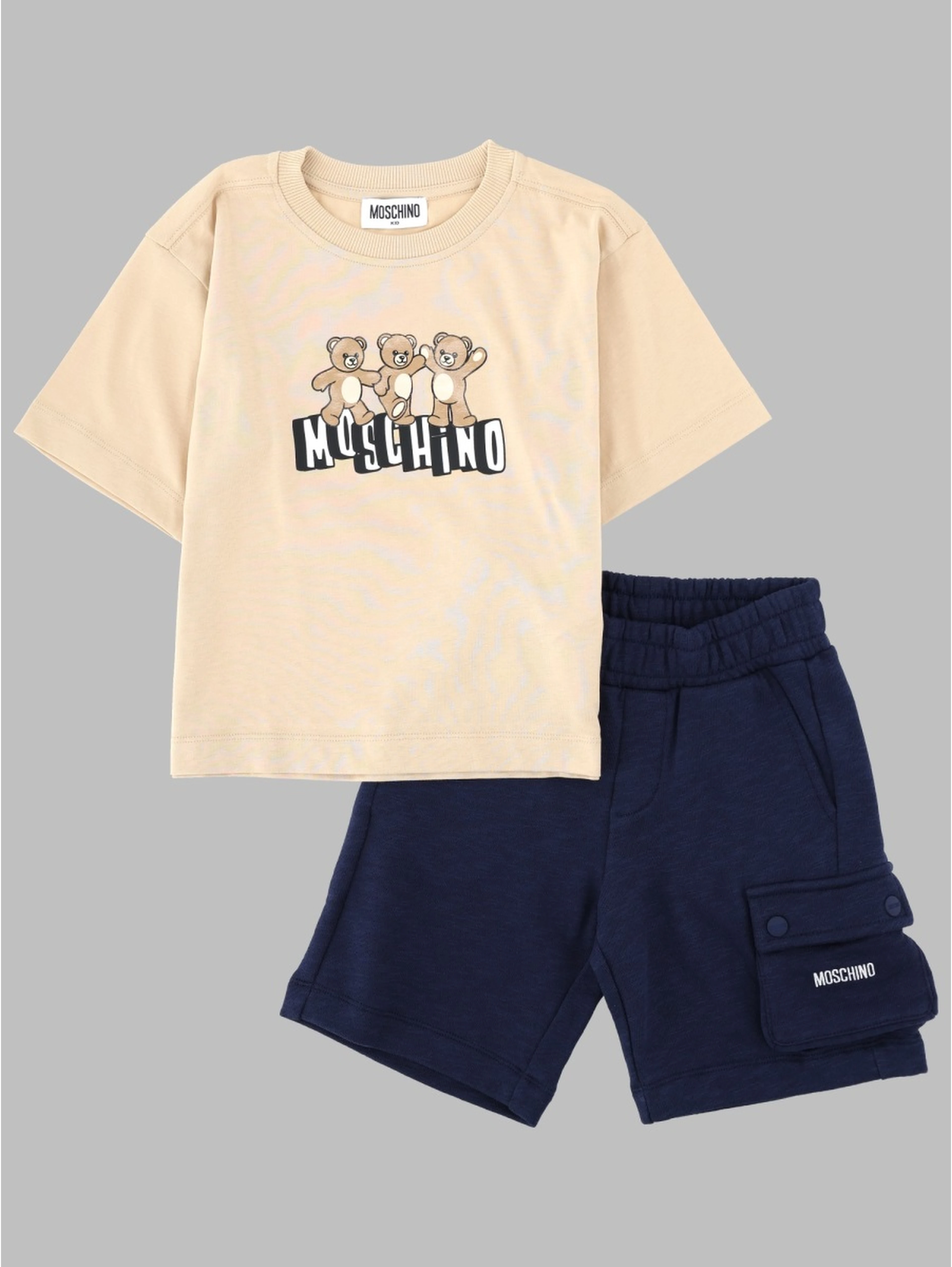 maxi t-shirt and
shorts set