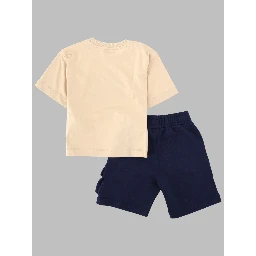 maxi t-shirt and
shorts set