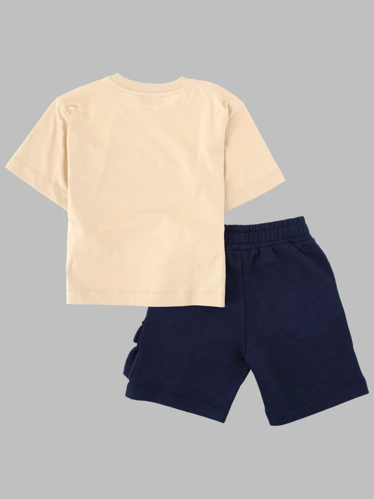 maxi t-shirt and
shorts set alternative