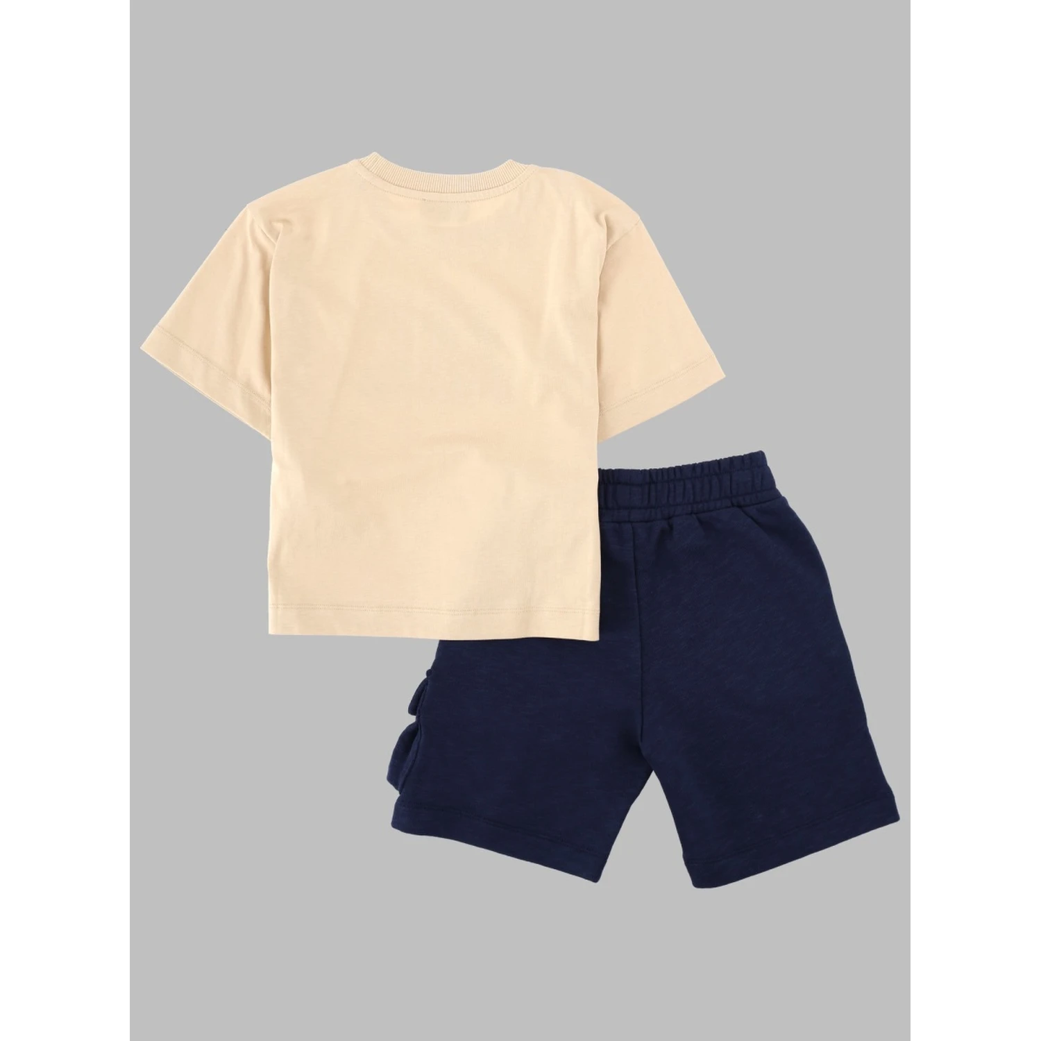 maxi t-shirt and
shorts set