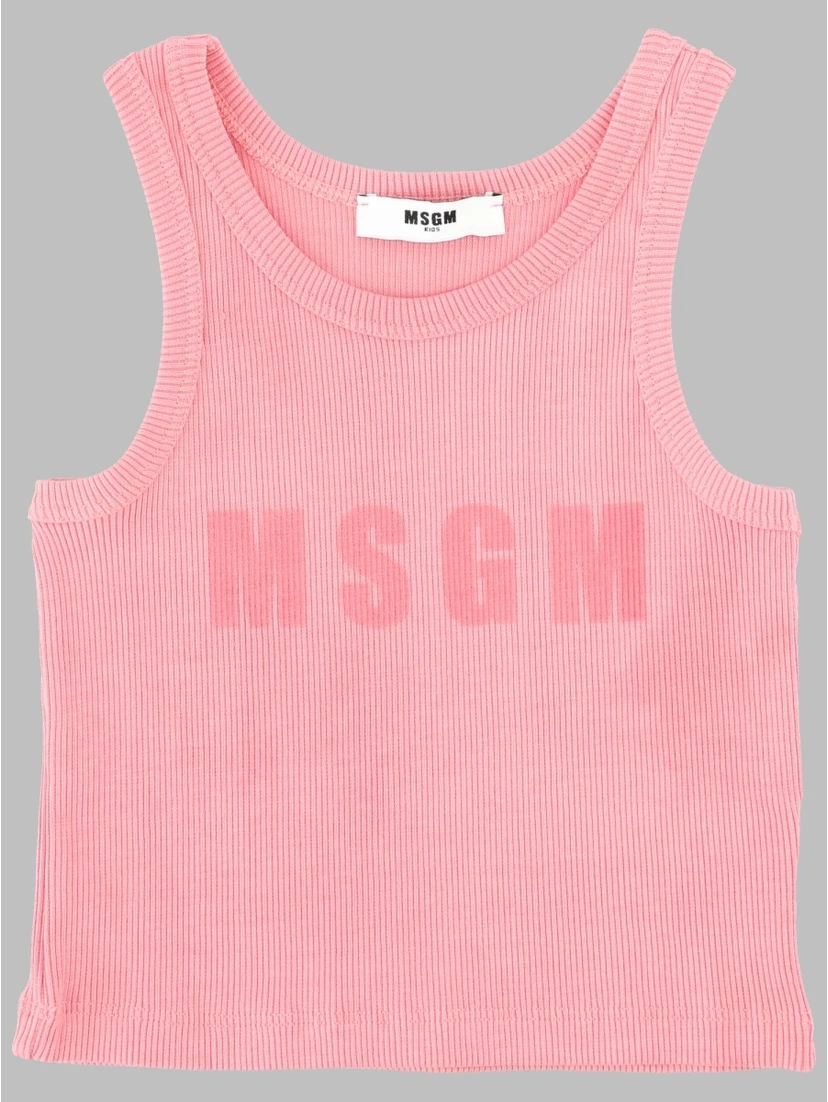 ribbon tank top girl