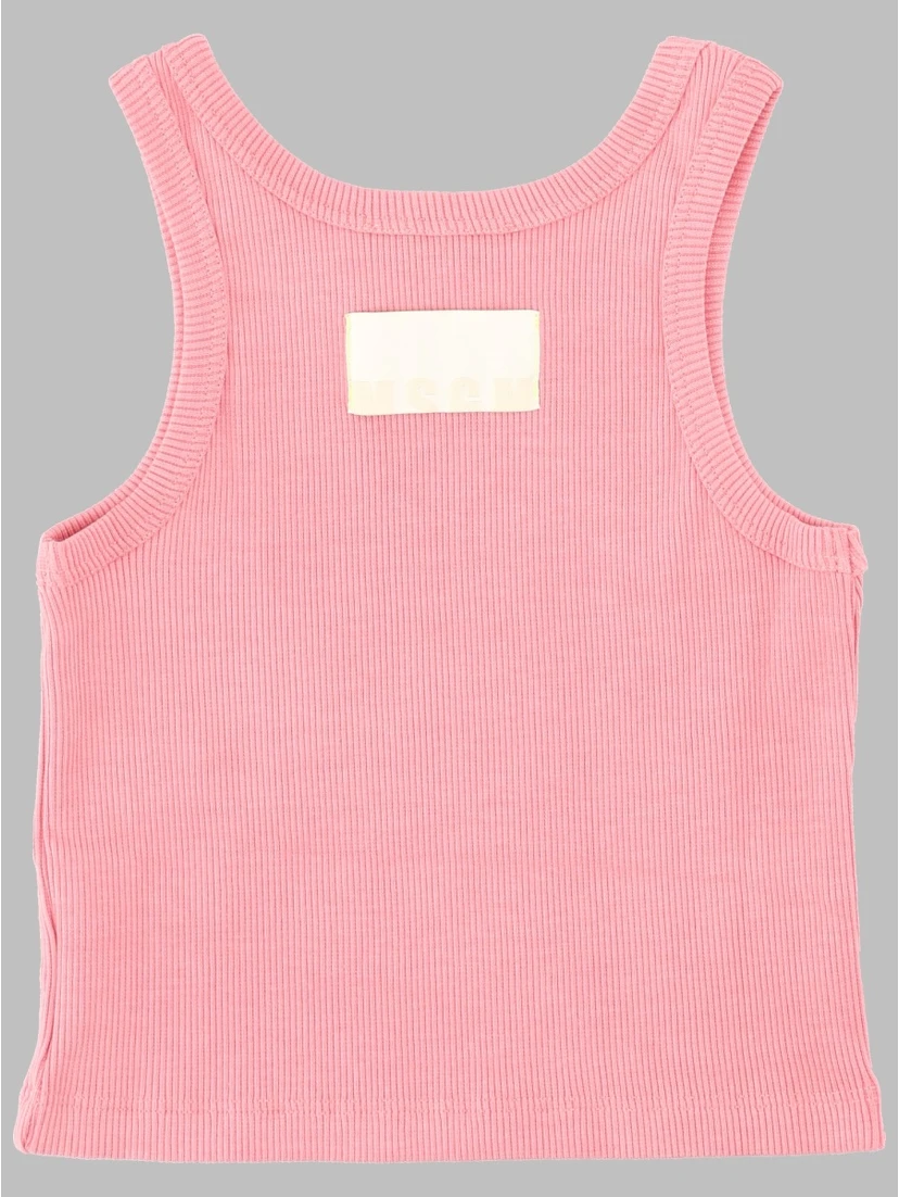 ribbon tank top girl