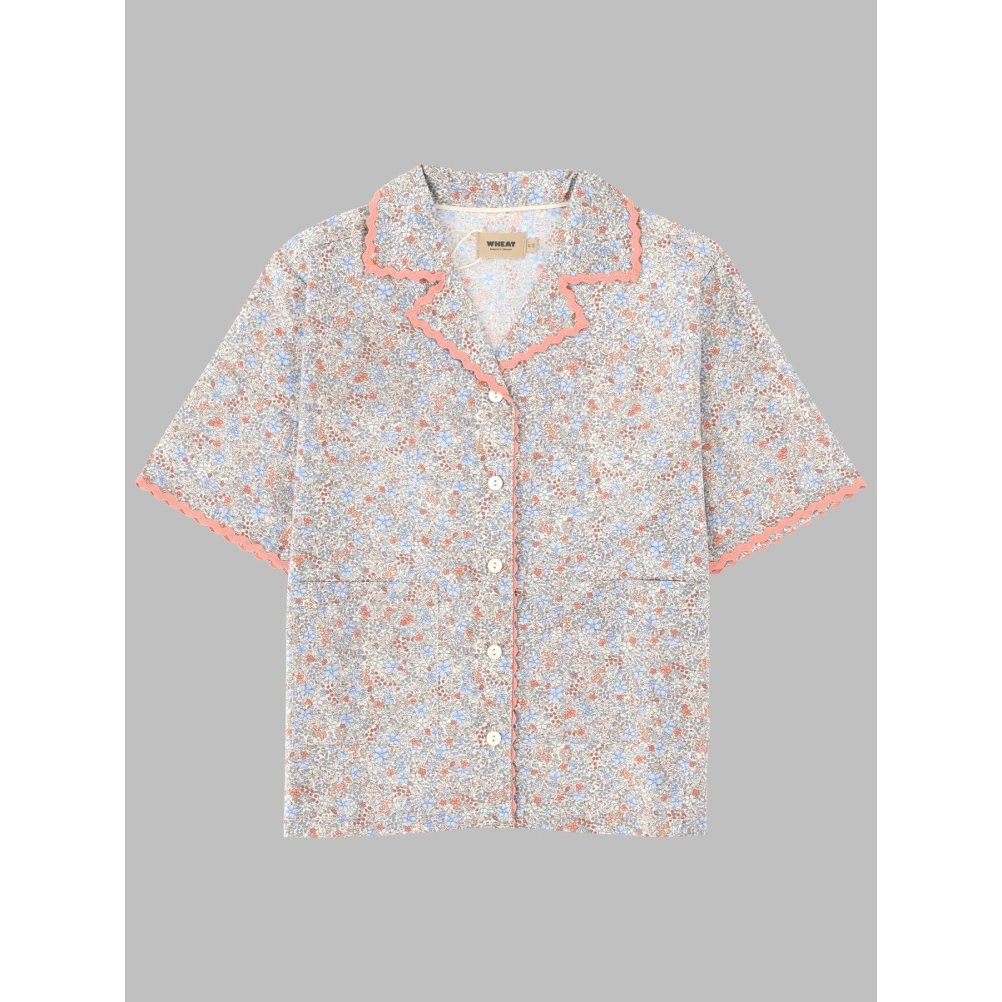 shirt s/s lace vilma