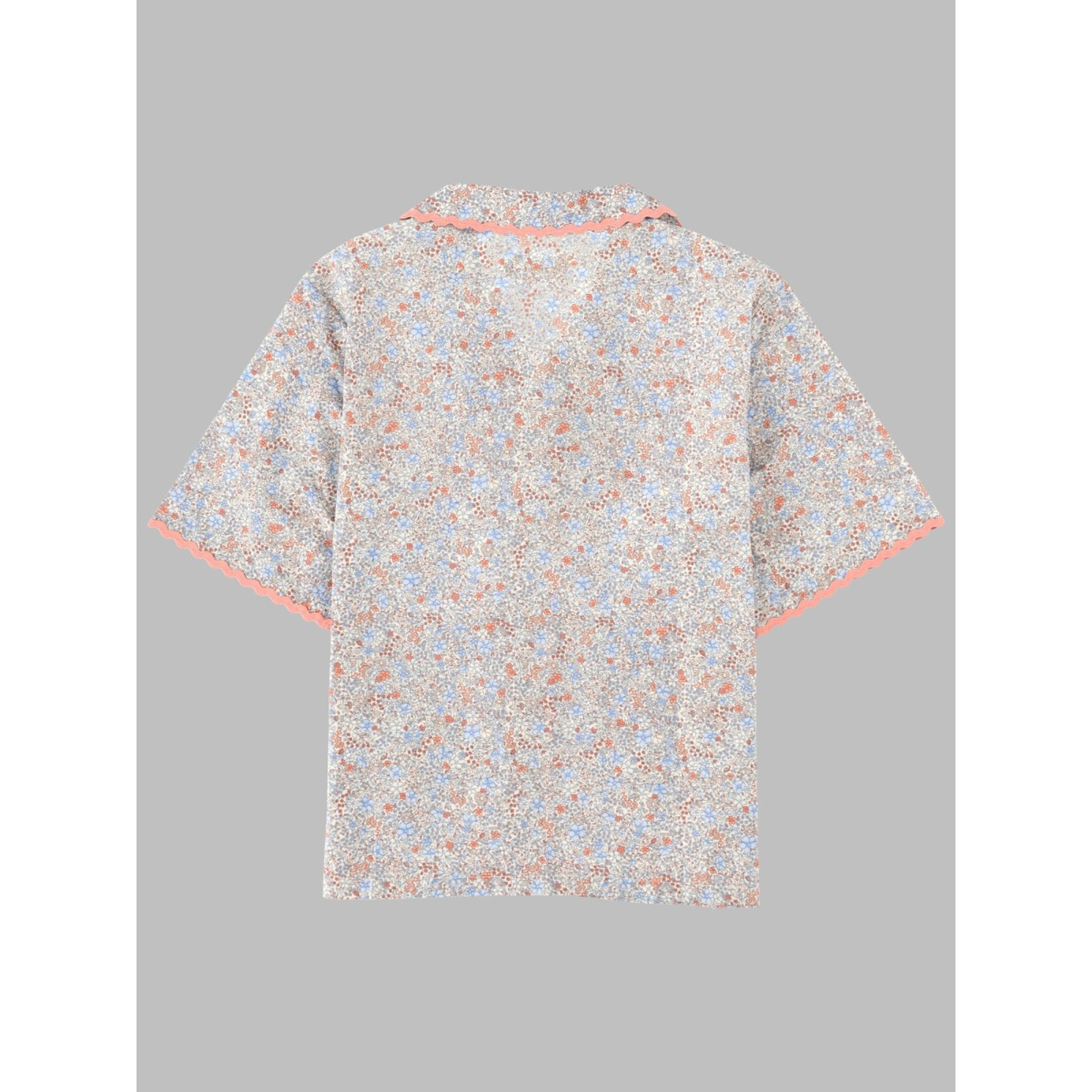 shirt s/s lace vilma