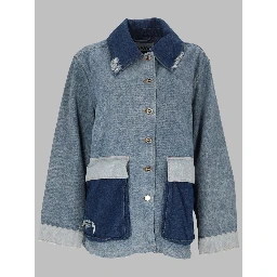 GIACCA IN DENIM PATCHWORK