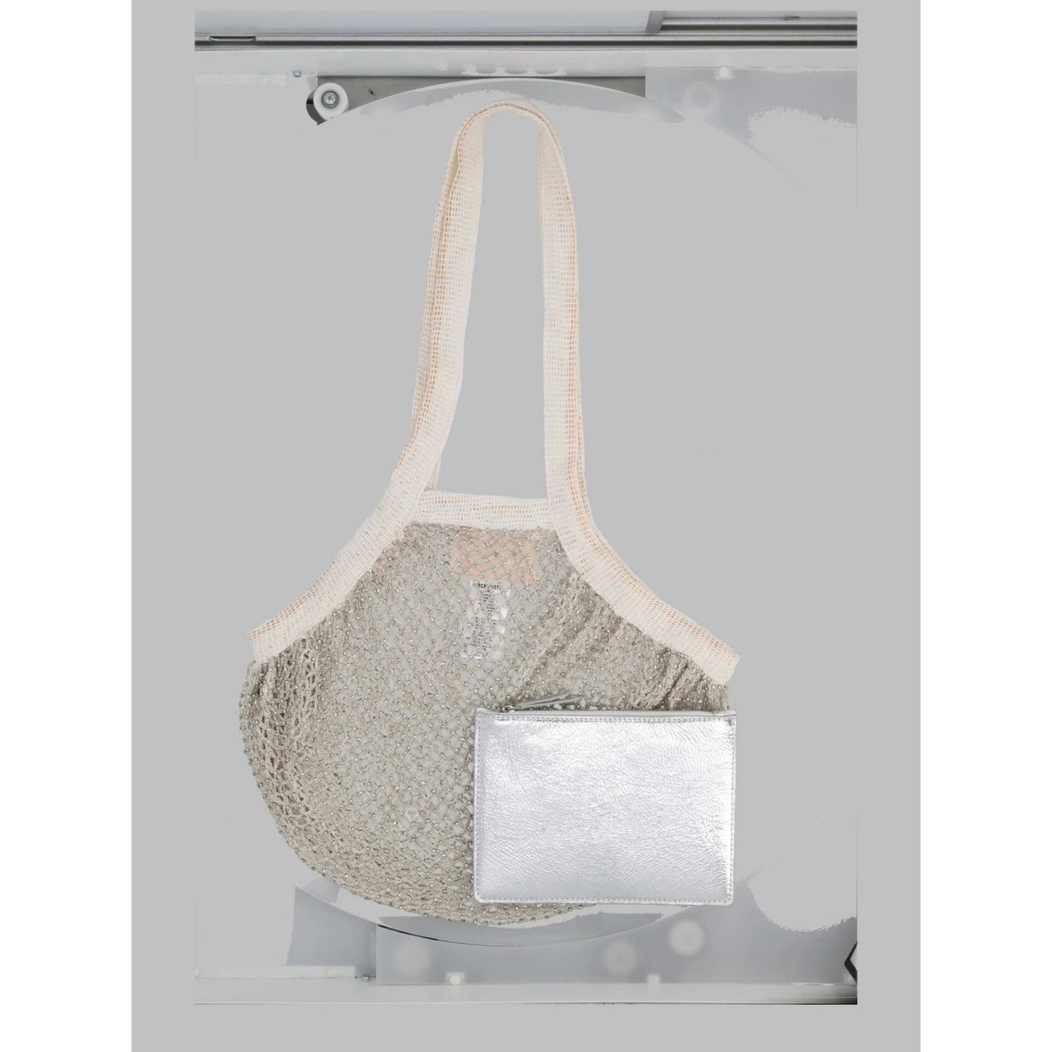 BORSA A RETE CON POUCH