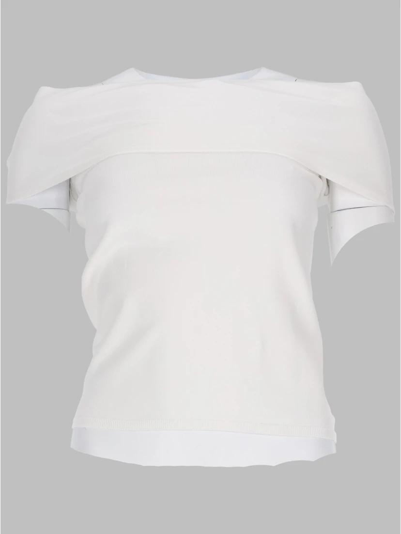neckline detail top