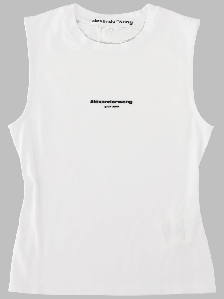 TANK TOP IN COTONE STRETCH