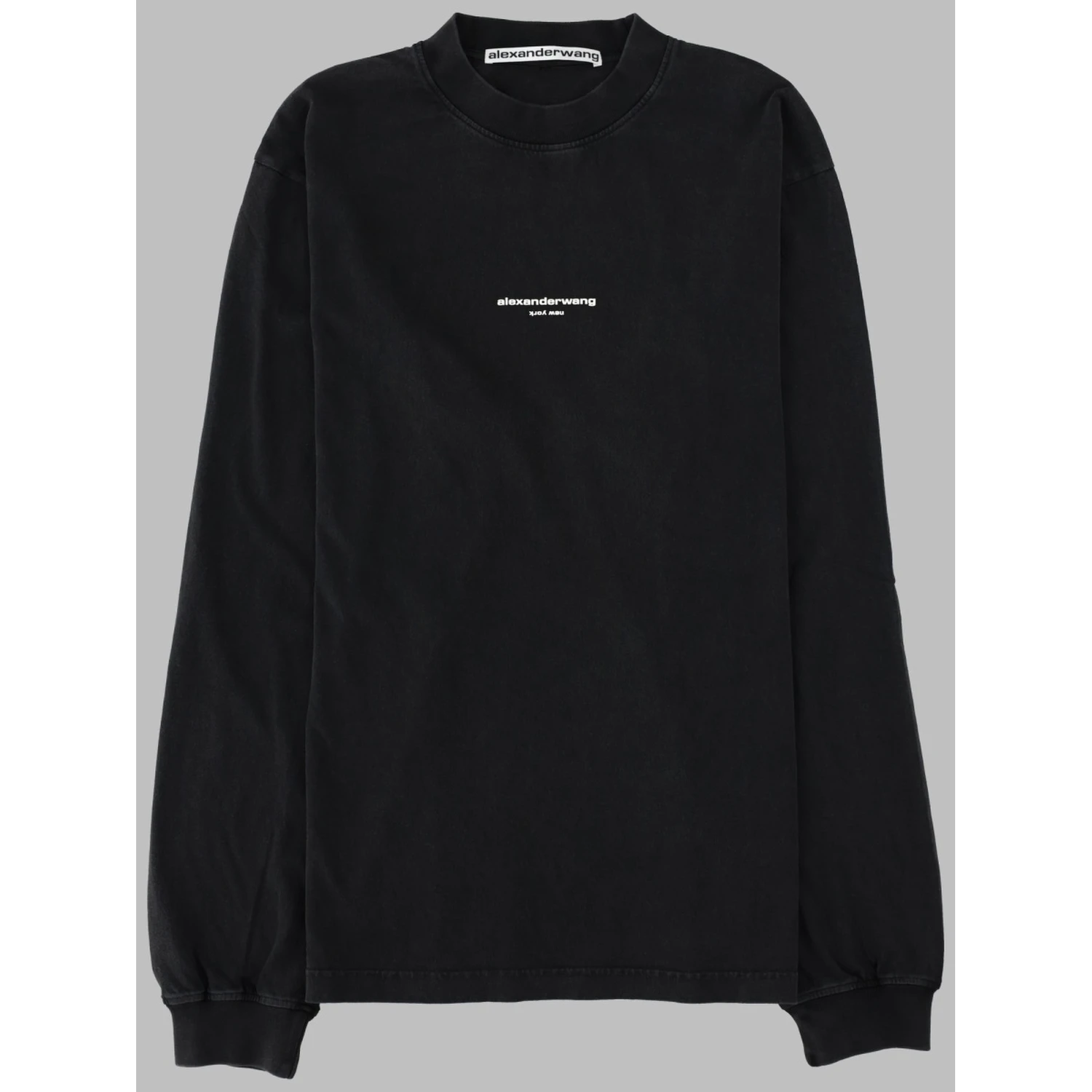 T-SHIRT A MANICA LUNGA CON LOGO