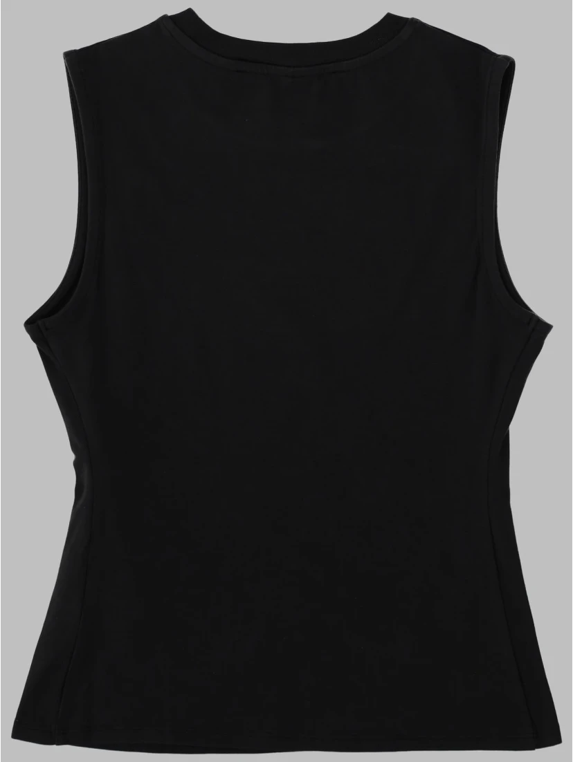 TANK TOP IN COTONE STRETCH