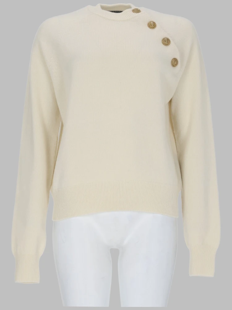 MAGLIA CON BOTTONI GIOIELLO