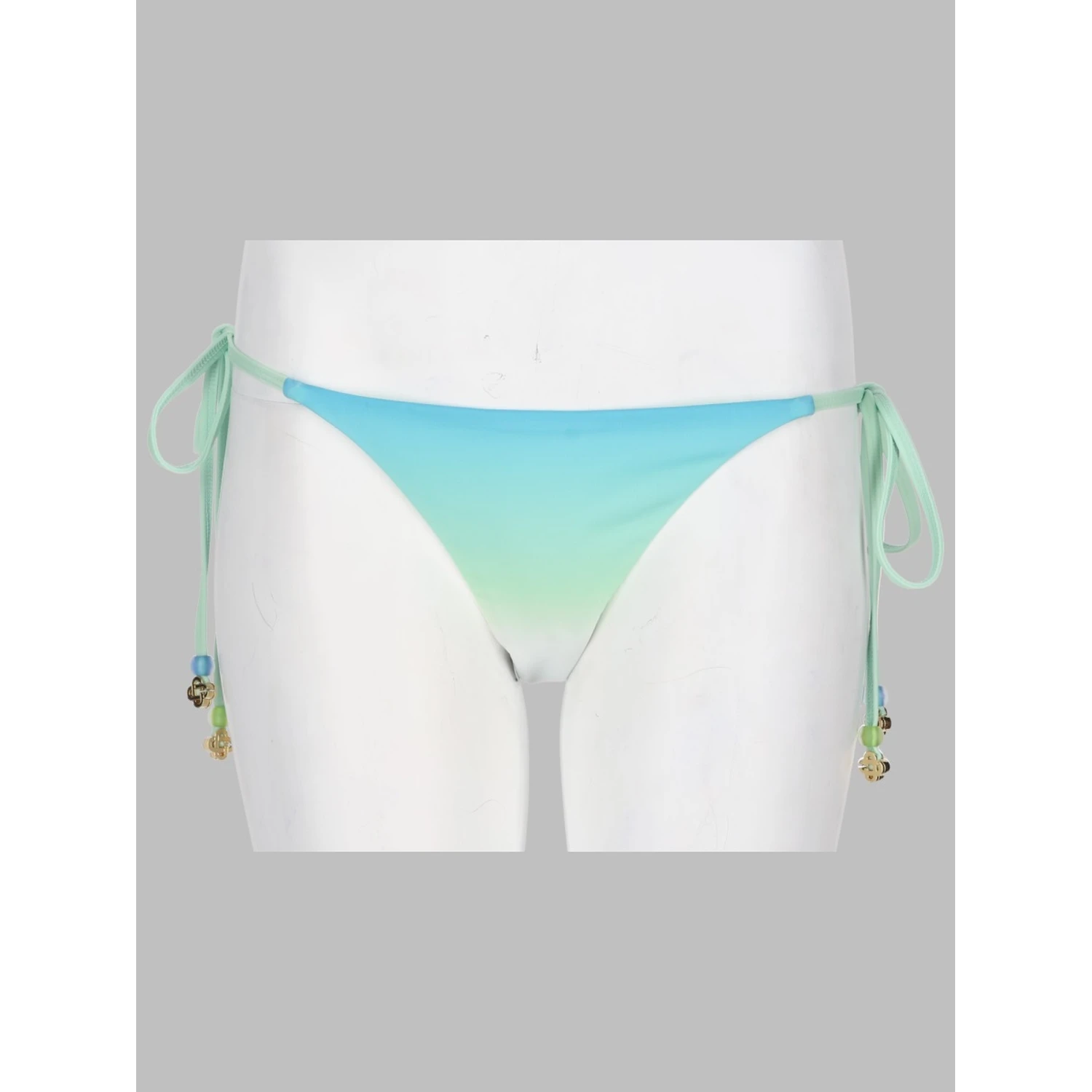 SLIP BIKINI GRADIENT CON PERLINE