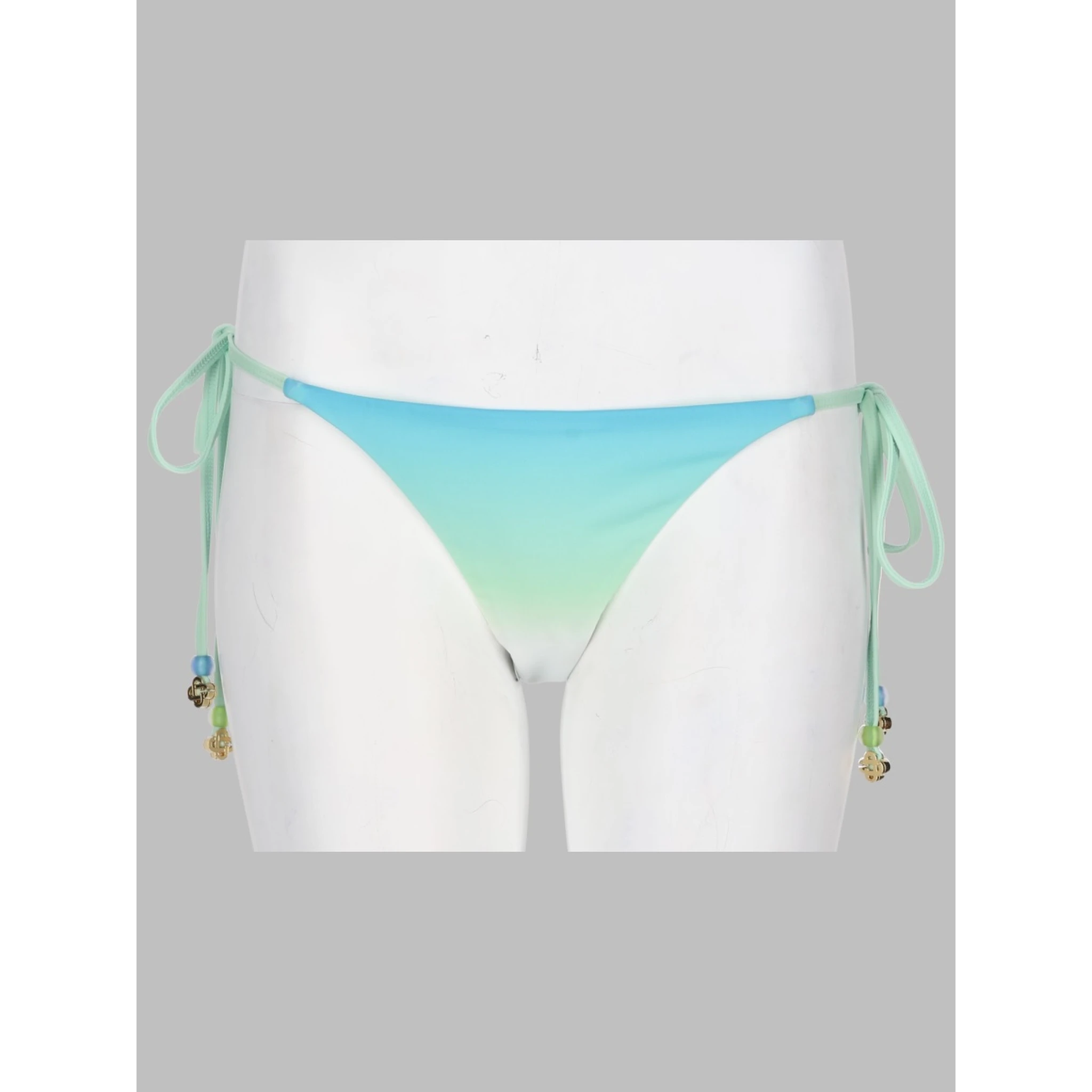 SLIP BIKINI GRADIENT CON PERLINE